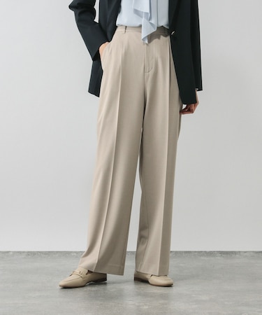 ウツクシルエットワイドストレート/581010