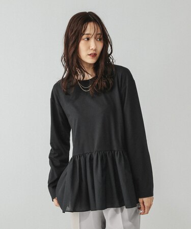 ヘビロッTEEアソート切り替えプルオーバー/580895