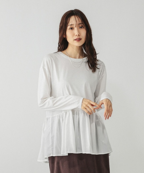 ヘビロッTEEアソート切り替えプルオーバー/580895