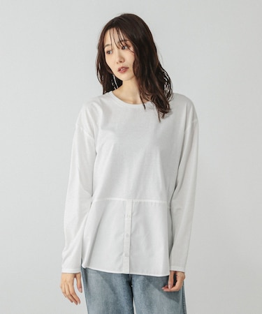 ヘビロッTEEアソート切り替えプルオーバー/580895