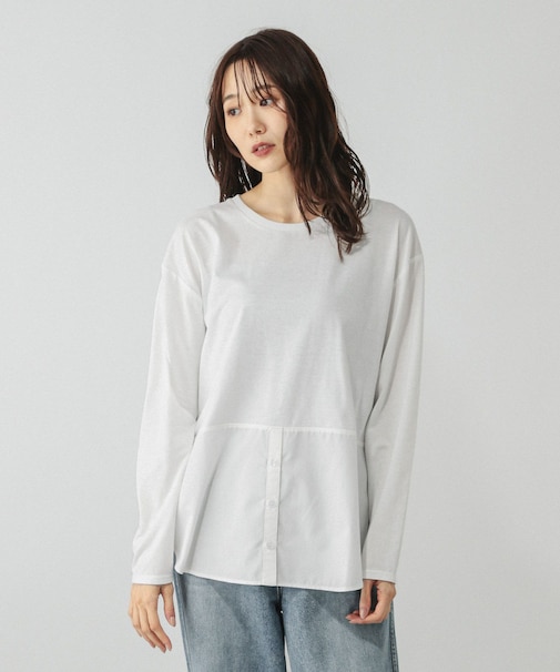 ヘビロッTEEアソート切り替えプルオーバー/580895