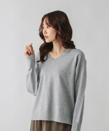 ふわふわHugmeVネックプルオーバー/581170
