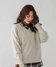 ふわふわHugmeVネックプルオーバー/581170