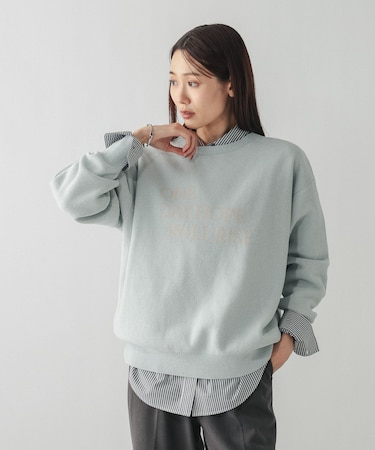 モールニットアソートロゴプルオーバー/581163