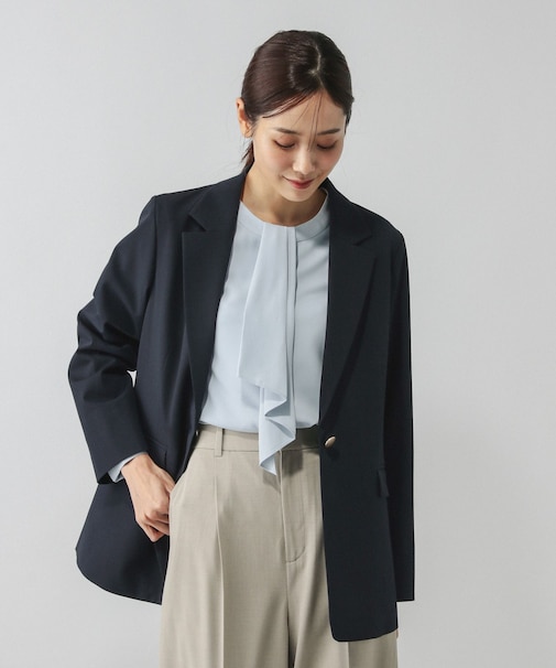 ウツクシルエットテーラードジャケット/581027