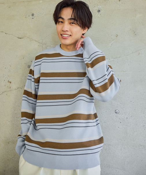 スウェットライクオテラクニット/581064