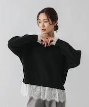 メルティレースドッキングプルオーバー/581158