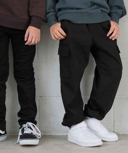 あったかスゴラクストレッチカーゴパンツ/キッズ/581226