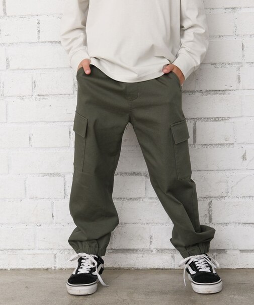 あったかスゴラクストレッチカーゴパンツ/キッズ/581226