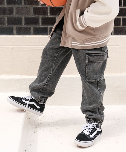 あったかスゴラクストレッチカーゴパンツ/キッズ/581226