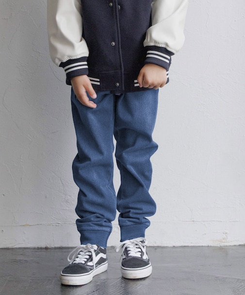 あったかスゴラクストレッチデニムリブ/キッズ/581230