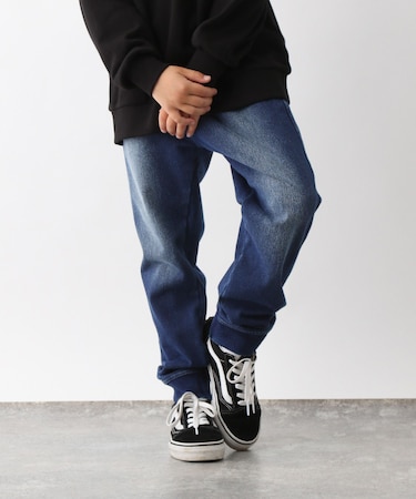 あったかスゴラクストレッチデニムリブ/キッズ/581230