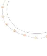 ステンレス二連カラーMIXネックレス/583535