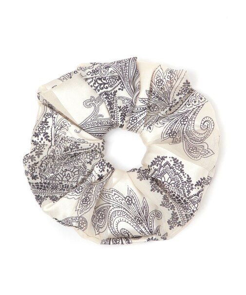 シアースカーフ柄シュシュ/583542