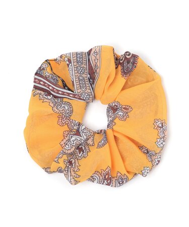 シアースカーフ柄シュシュ/583542