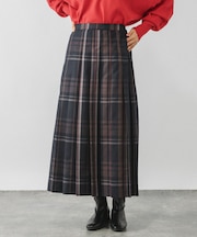 ワイドプリーツフレアスカート/583879