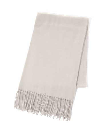 静電軽減無地ストール/ 587761