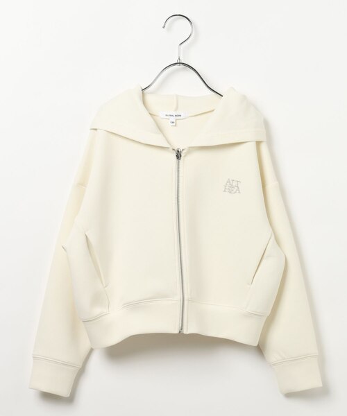 ダンボールジャケット ダンボールショートZIPパーカー/キッズ/587892｜グローバル