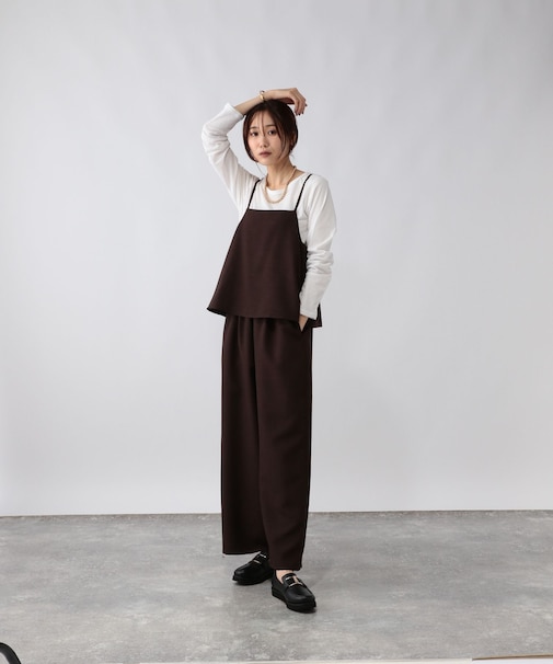サロペット＊長袖Tシャツセット/589280