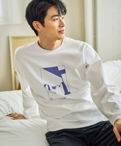 リッチクリーンスウェット/ロゴ/589104