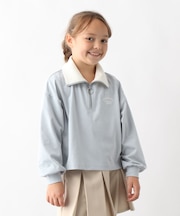 ヘビロッTEEハーフZIP長袖/キッズ/589258