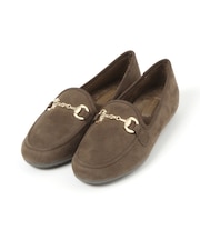 らくっション起毛ビットローファー/593267