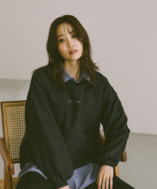 シフォンドッキングプルオーバー長袖/595356