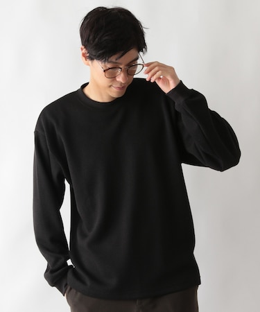 クリーンワッフルスウェット/598010