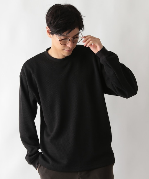 クリーンワッフルスウェット/598010