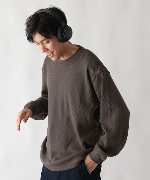 クリーンワッフルスウェット/598010