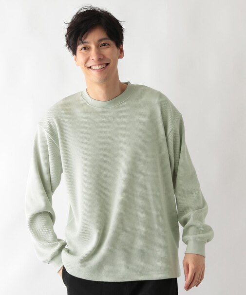 クリーンワッフルスウェット/598010