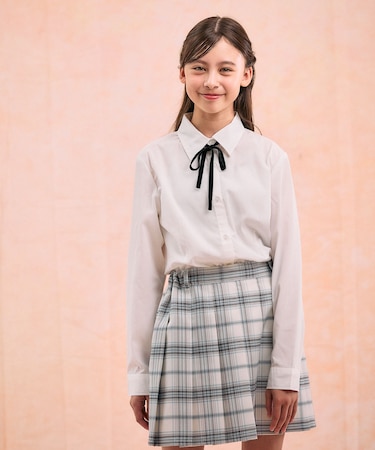 卒服/タイ付きブラウス/キッズ/598258