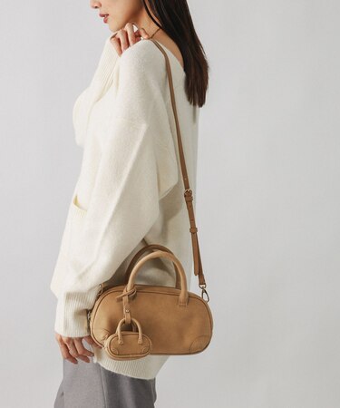  チャーム付きプチボストン/598263