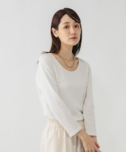 Fffit エフィット/あったかコットンインナーTシャツ/9分袖/600063