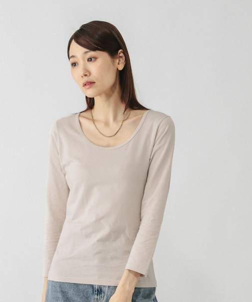 Fffit エフィット/あったかコットンインナーTシャツ/9分袖/600063