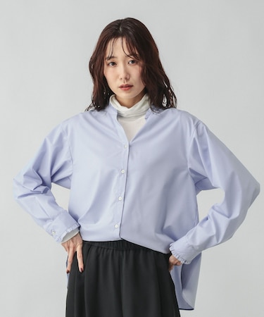 365日マイスタイルフリルブラウス/601193