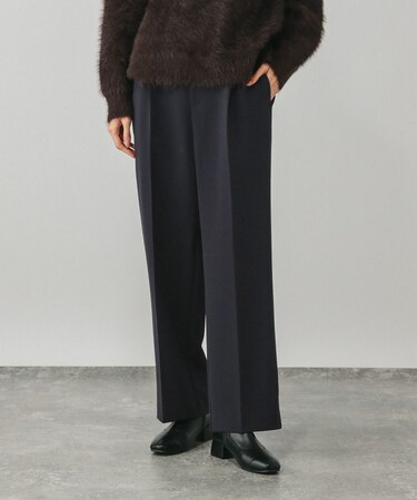 ウツクシルエットWクロスイージーストレートパンツ/601347