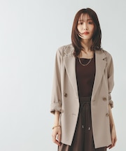 お手入れラクラクセットアップ/ダブルジャケット/601280