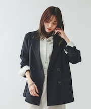 お手入れラクラクセットアップ/ダブルジャケット/601280