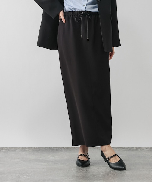 ウツクシルエットWクロスIラインスカート/601001