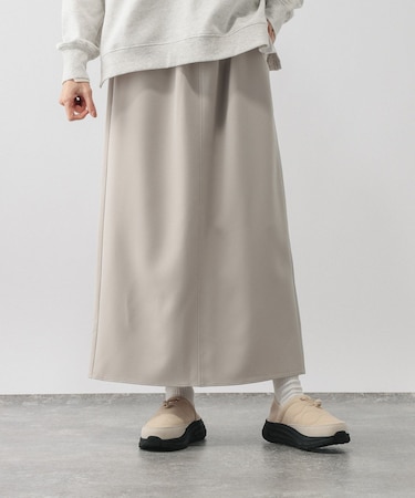 ウツクシルエットWクロスIラインスカート/601001