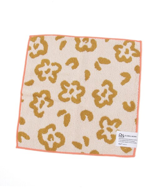  柄タオルハンカチ/601670