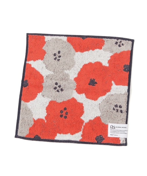  柄タオルハンカチ/601670