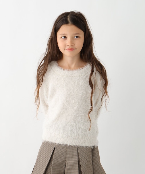 洗えるシャギーニット/キッズ/606703