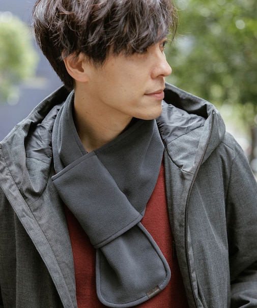 フリース差し込みマフラー/606778