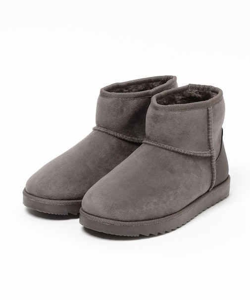 ふわもこレインムートンブーツ/611136