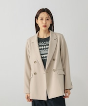 お手入れラクラクセットアップ/ダブルジャケット/611133