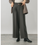 お手入れラクラクセットアップ/ワイドパンツ/611216