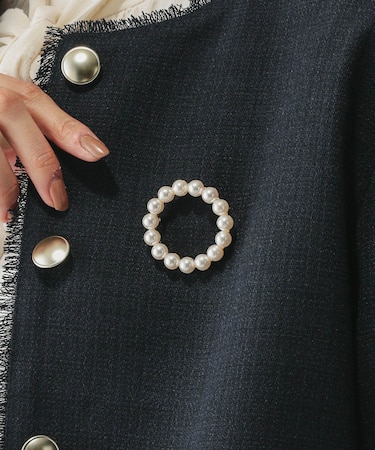 パールブローチ/611429