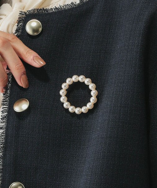 パールブローチ/611429